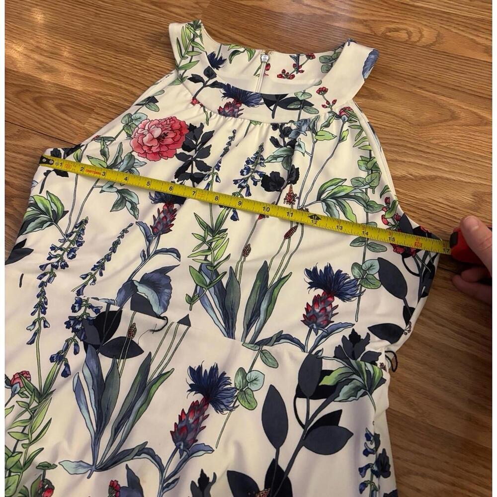 Tommy Hilfiger Halter High Neck Floral Dress Size 8 - Picture 6 of 9